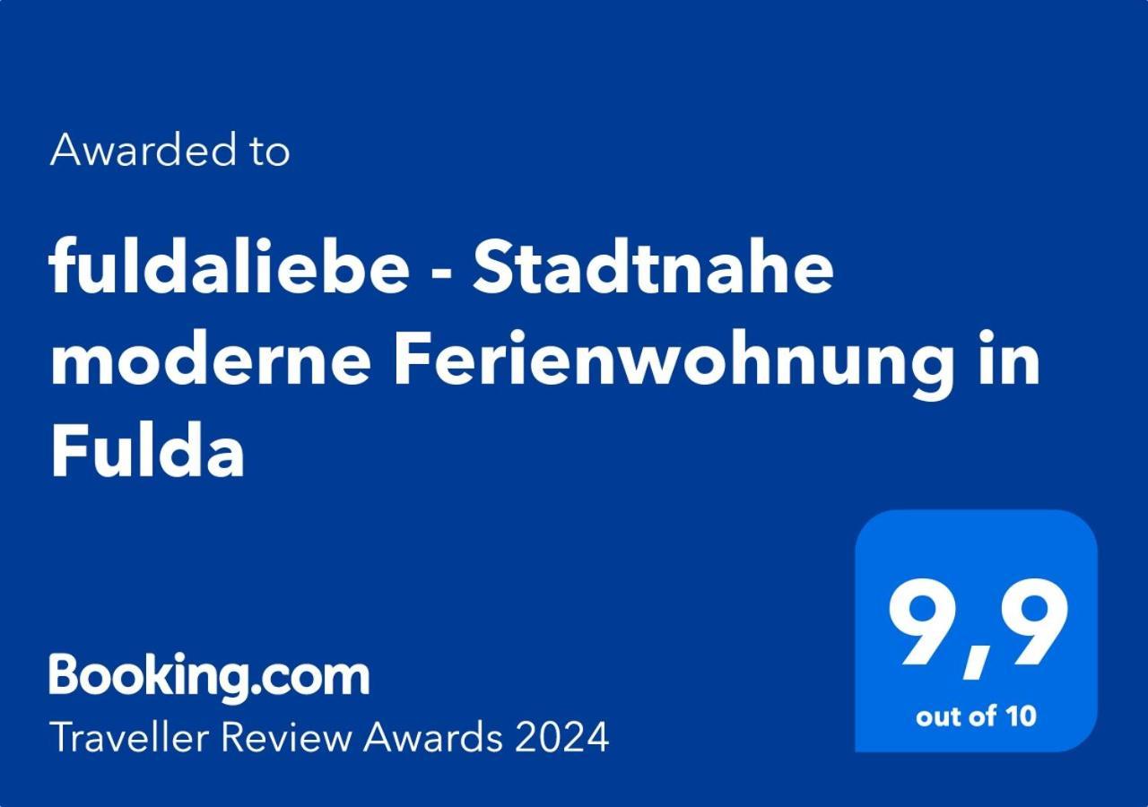 Fuldaliebe - Stadtnahe Moderne Ferienwohnung In Φούλντα Εξωτερικό φωτογραφία
